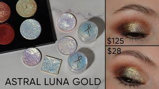 Pat McGrath Bronze Seduction Astral Luna Gold Comparisons