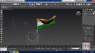 How to Make Flag Animation In 3Ds Max 2015 || India Flag || Hindi