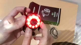 Review Rockbros Q1 Samurai Bicycle Tail Light