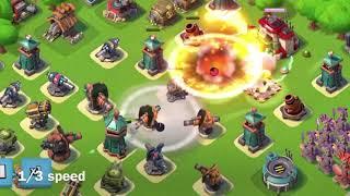 Boom Beach - Hidden Hero feature - Take out a whole base with Everspark