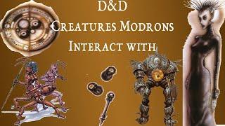 D&D Important Creatures in Modron Society