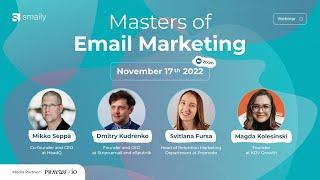 Masters of Email Marketing – Fall 2022 17.11.2022