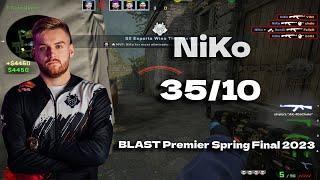 CSGO POV G2 NiKo (35/10) vs Imperial (ANCIENT) @ BLAST Premier Spring Final 2023