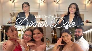 GRWM for a dinner | Clean Girl makeup routine, Dinner Vlog | World Cup   Pratibha Girdhar