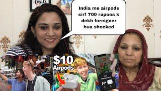 American boy bola India  To Technology me America se b Agy nikal geya || Made in India airpods