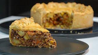 Classic Mince Beef and Oven Roasted Potato Pie