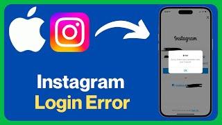 How to Fix Instagram Login Error | Quick Solution 2025