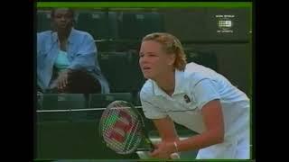 Lindsay Davenport vs Alexandra Fusai - Wimbledon 1999 1R Highlights