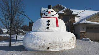 15 BIGGEST SNOWMEN and Snow Creations