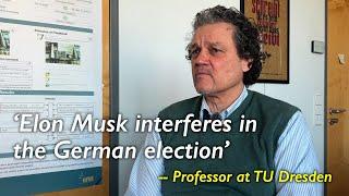 Social media and Elon Musk's interference in German election - Prof. Lutz Hagen of TU Dresden