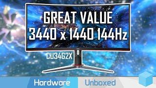AOC CU34G2X Review, The Best Value 1440p 144Hz Ultrawide Monitor