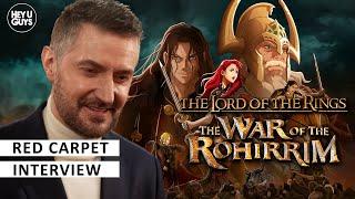 Richard Armitage Interview | The Lord of the Rings The War of the Rohirrim World Premiere