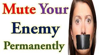 How To Mute your Enemy Permanently (Enemy Spell, Destroy your enemy)