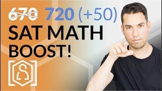 Boost SAT Math by 50 Points Instantly - Four Golden Tips