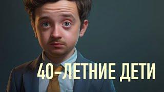  40-летние  ДЕТИ - как детская позиция разрушает отношения и делает Женщину жертвой