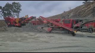 VSI - GIPO Mag 2700 VSI & GIPO B1370 Jaw Crusher making RMS spec DGB 20mm