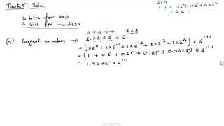 Largest and Smallest Positive Machine Number | Numerical Mathematics