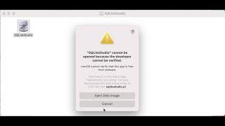 SQLiteStudio 3.3.3(On macOS), Error "cannot be opened because the developer cannot be verified."