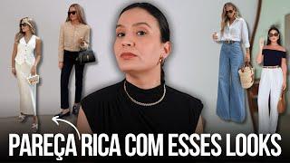 CARA DE RICA COM ESSES 9 LOOKS !