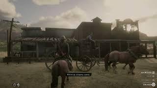 The Couple Leaving Armadillo Are Hiding A BIG SECRET In Their Wagon... | Red Dead Redemption 2