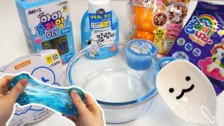 3년만에!! 다이소 재료로 슬라임 만들기 |  Making Slime After 3 Years