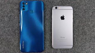 Infinix Smart 6 Vs iPhone 6 | Speed Test