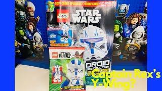 Lego Star Wars 501st clone Trooper/Y-Wing Magazine review 2024!