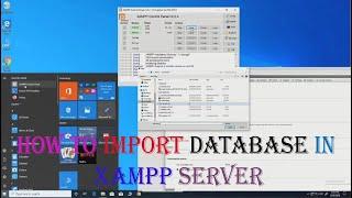 How To Import Database In XAMPP Server