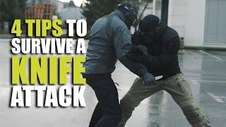 How to survive a knife attack | 4 essential tips