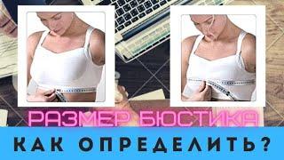 Как определить размер бюстика?   