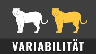 Variabilität | Rekombination, Mutation, Modifikation | Evolutionsbiologie