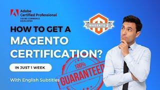 How to Prepare and Pass Magento Certification Exams? (Tips And Tricks) - With English Subtitles