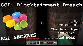 SCP: Blocktainment Breach | All Easter Eggs