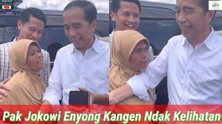 Jokowi Jauh2 Sampai Banjarnegara Kaget Dicegat Emak Sampai Diomelin, Ternyata Bak Kangen Antri Foto