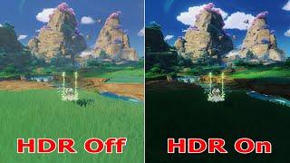 Genshin Impact HDR - My best NVIDIA Game Filter's Settings