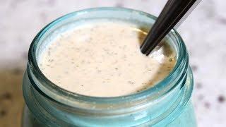 OIL FREE VEGAN SALAD DRESSING RECIPE » ranch salad dressing