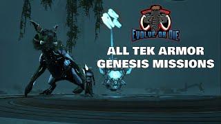 Ark - Genesis All Tek Suit/Armor Missions Evolve or Die