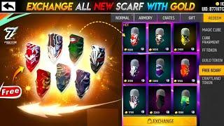 FREE SCARF FOR GOLD IN STORE | FREE ANIMATION | NEW EVENTS AND UPDATES | FREEFIRE MALAYALAM