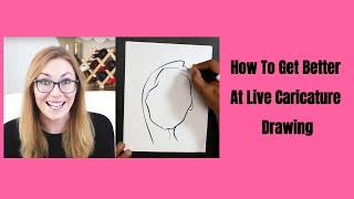 How to Improve Your Live Caricature Drawings at Home ️ #art #drawing #caricature