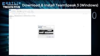 How to Download and install TeamSpeak 3 on Windows