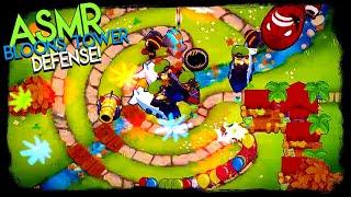 ASMR Bloons Tower Defense 6 Gameplay! Gum Chewing & MNK Sounds