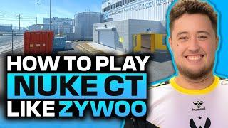 How to Play Nuke CT Side Like The Pros - ZywOo
