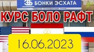 Курс Валюты Таджикистана 16.06.2023