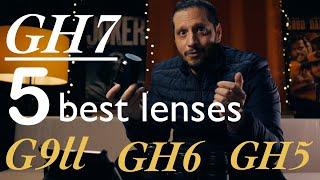 Best M43 Lenses For The GH7, G9ii, GH6, GH5,