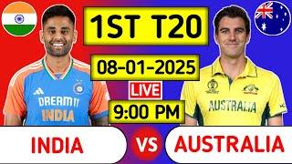 India Vs Australia 1st T20 Live Score - Part 3