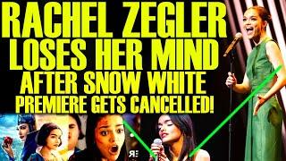 Rachel Zegler RAGES After SNOW WHITE PREMIERE CANCELLED! As Disney Damage Control WORSENS!