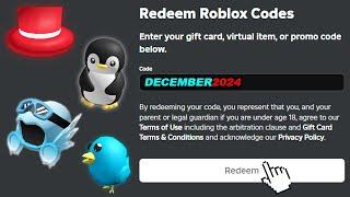 *NEW CODES* ALL DECEMBER 2024 Roblox Promo Codes For FREE ROBLOX ITEMS