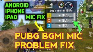 Pubg bgmi mic problem New update 3.1 update ll how to fix mic problem BGMI ll mic glitch pubg l