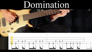 Domination (Pantera) - Bass Cover (With Tabs) by Leo Düzey