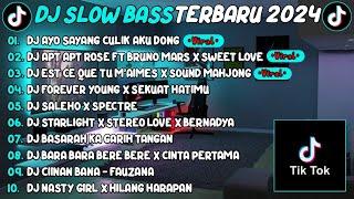 DJ SLOWBASS TERBARU 2024||DJ AYO SAYANG CULIK AKU DONGAPT ROSE X BRUNO MARS VIRAL TIKTOK FULL ALBUM